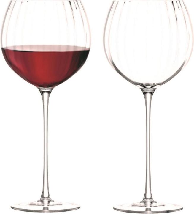Actual product image LSA Set of 2 Aurelia Balloon Wine Glass 570ml Clear Optics (57 cl, 2 Glasses, White wine glasses)