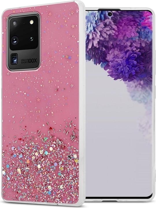 Produktbild Cadorabo TPU Cover funkelnder Glitter (Samsung Galaxy S20 Ultra)