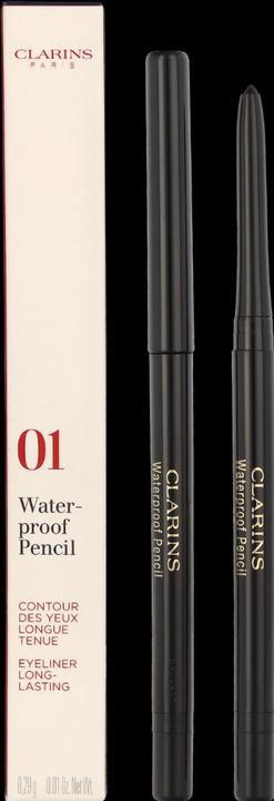 Actual product image Clarins Waterproof Pencil (01 Black Tulip)