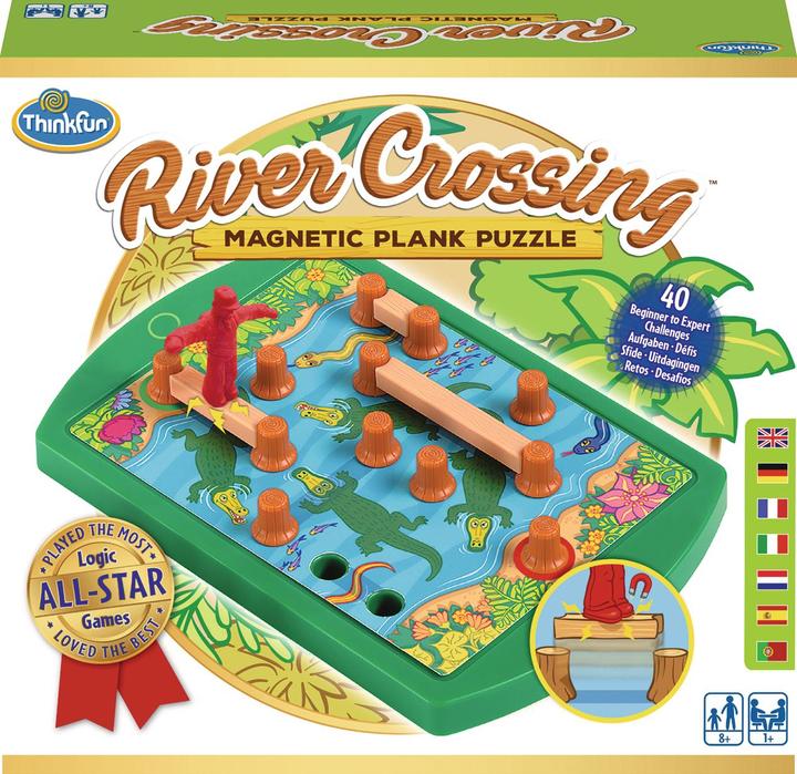 Produktbild Thinkfun River Crossing (Deutsch, Französisch, Italienisch, Englisch)