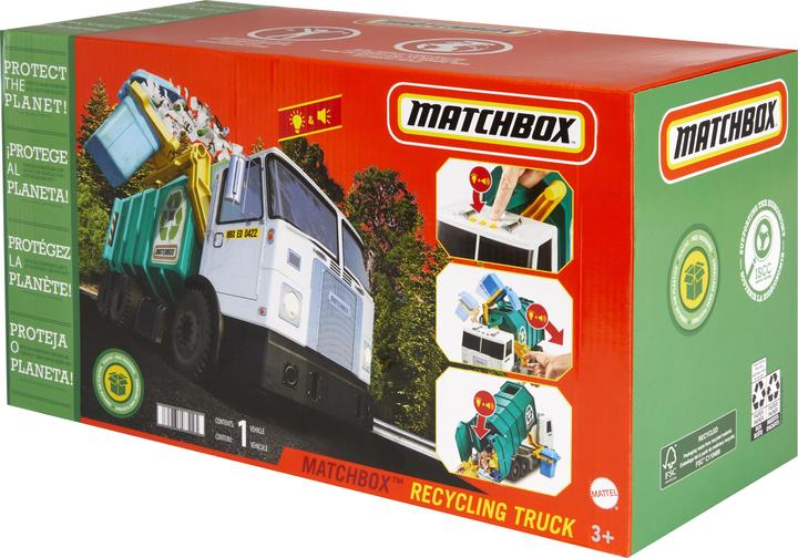 Actual product image Matchbox Recycling Truck