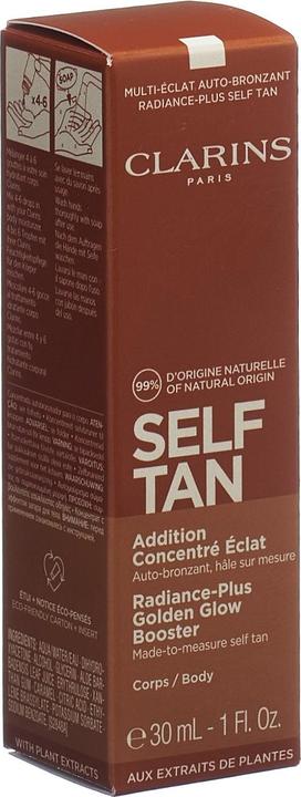 Actual product image Clarins Self Tanning Concentrate (Self tanning foam, 30 ml)