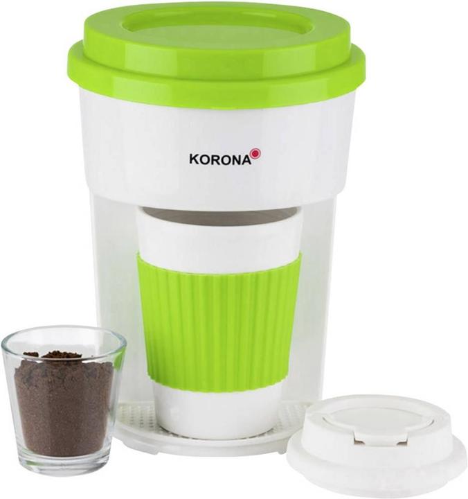Korona KaffeeautomatToGoBechergrün/weiss