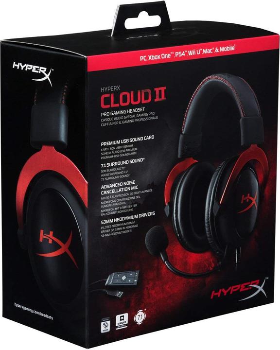 Produktbild HyperX Cloud II (Kabelgebunden)