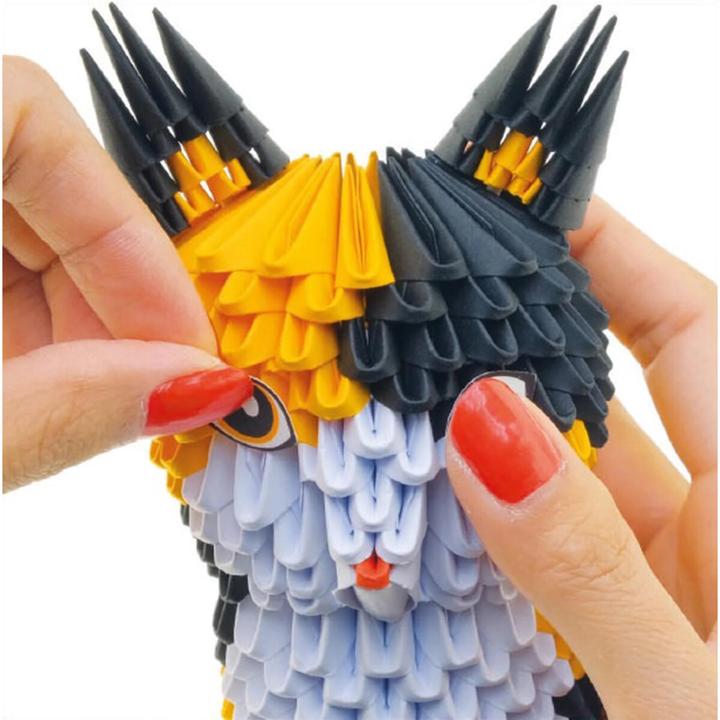 Actual product image Alexander Origami 3D cat