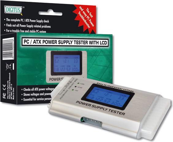 Produktbild Digitus ATX Netzteil-Tester mit LCD (Werkzeug)