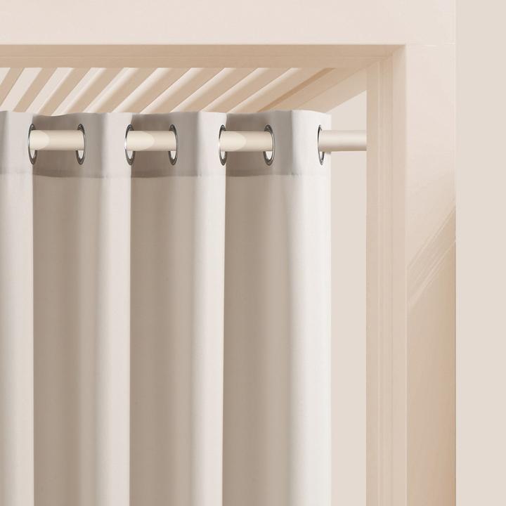 Produktbild Room99 Terrassenvorhang - GARDEN LINE 155x250 Hellbeige (155 x 250 cm)