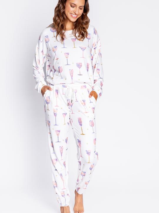 Produktbild Pj Salvage Pyjamaoberteil IT’S A WINEFUL LIFE (XL)