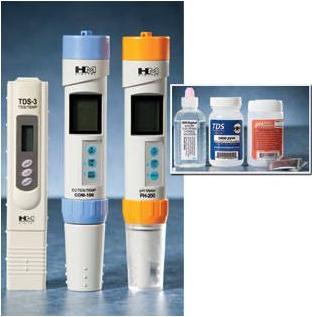 Produktbild HM Digital TDS Meter mit Thermometer und Ledertasche TDS-3