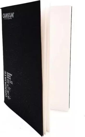 Produktbild Canson Zeichenblock Graduate Agrafé A6, 20 Blatt (A6, Weicher Einband)