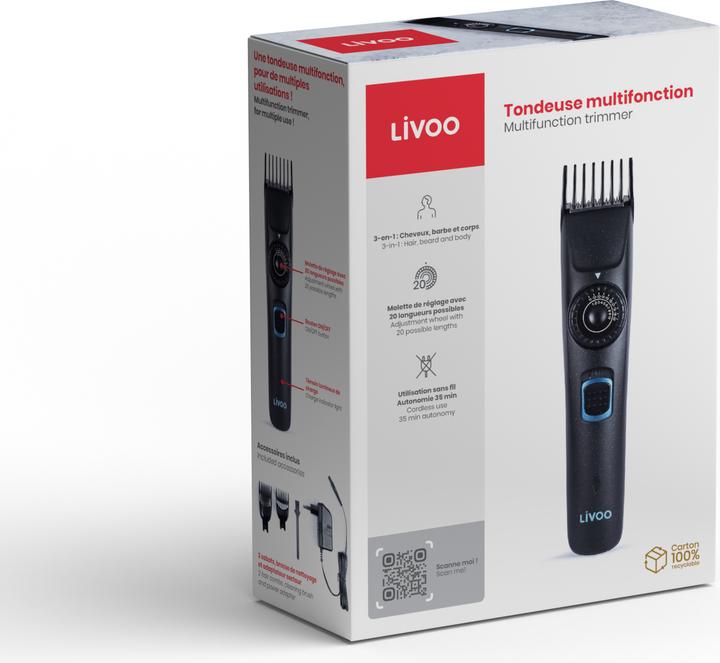 Image du produit Livoo Tondeuse multifonctionnelle