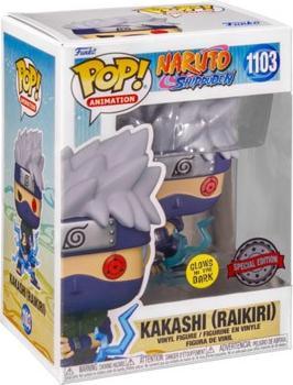 Produktbild Funko POP! Naruto Shippuden Kakashi (Raikiri) Exclusive Phosphorescente