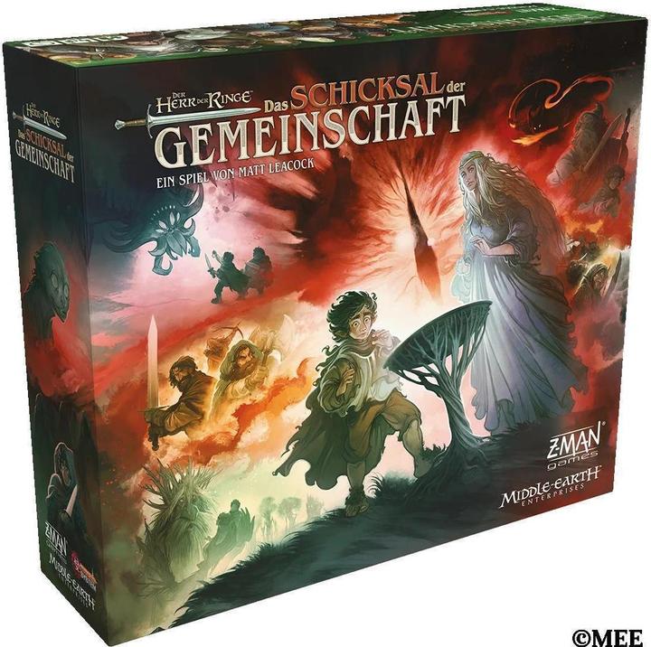 Z-Man Games Der Herr der Ringe: Das Schicksal der Gemeinschaft (German)