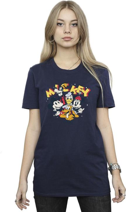 Immagine prodotto Disney Mickey Mouse Group Maglietta Ampia Donna (S)