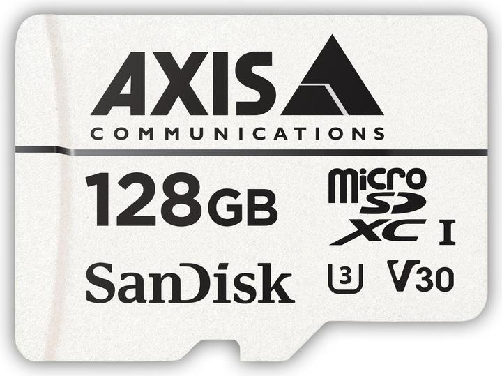 Axis Surveillance Card 128 GB (128 GB, microSDXC, SD, U1, UHS-I)