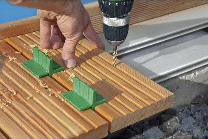 Produktbild Spax Terrassenschraube Alu 5,0 x 44 mm Edelstahl A2 ( 0557000500443 ) 100 Stk Fixiergewinde (100 Schrauben pro Stück)