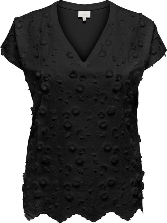 Only Normal geschnitten V-Ausschnitt Curve Top Top (S)