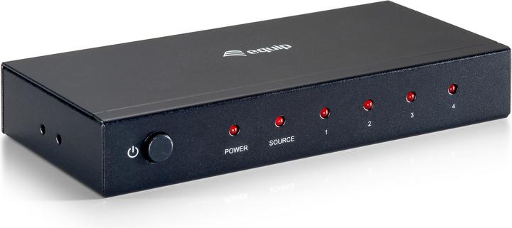 Image du produit equip Le répartiteur vidéo HDMI 4 ports prend en charge la 3D et la Full HD 1080p