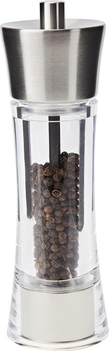 Zassenhaus Macinapepe Aachen acrilico/acciaio inossidabile, 18 cm (Pepe)