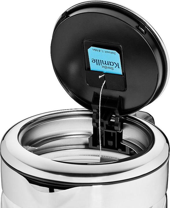 Produktbild WMF Glas Wasserkocher mit Temperaturwahl 1l Teekocher Teesieb Küchenminis 1900W (1 l)