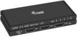 Produktbild equip HDMI Splitter 2.0 2 Port Ultra Slim 4K/60Hz schwarz