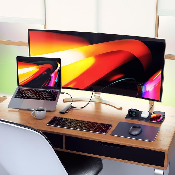 Actual product image Satechi ST-UCSMA3K (USB-C, 7 Ports)