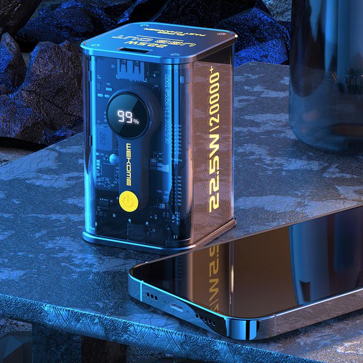 Image du produit Wekome Banque d'alimentation PD + QC (20000 mAh, 20000 W, 20000 Wh)