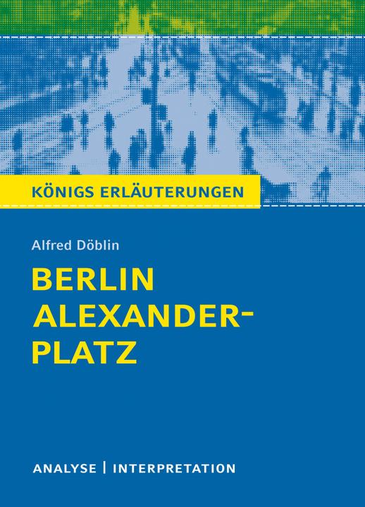Actual product image Alfred Döblin: Berlin Alexanderplatz (German, Alfred Döblin, 2013)