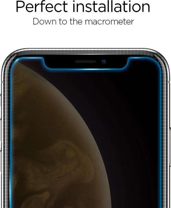 Produktbild Spigen Glas aus gehärtetem Glas. tR Ez Passend für Apple iPhone Xr (1 Stück, Apple iPhone XR)