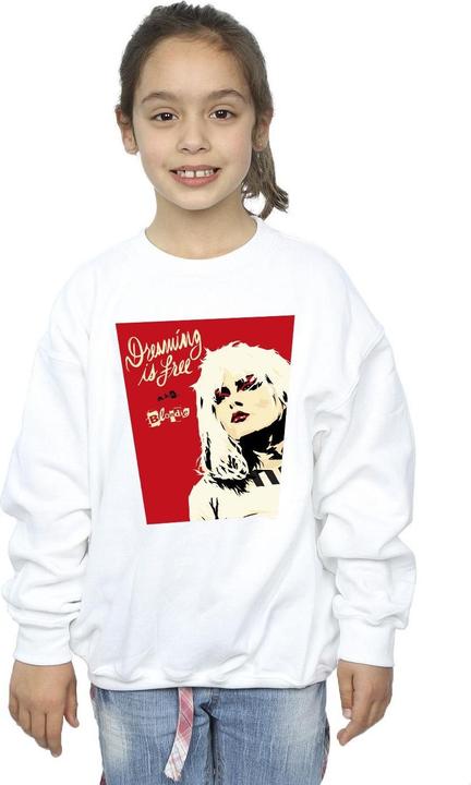 Blondie Dreaming Is Free Sweatshirt Mädchen