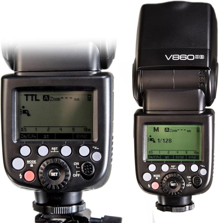 Actual product image Godox V860II Sony (Plug-on flash, Sony)