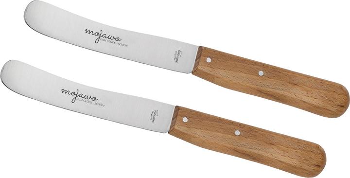 Actual product image Mojawo 2-piece breakfast knife butter knife humpback knife Solingen (11.50 cm)