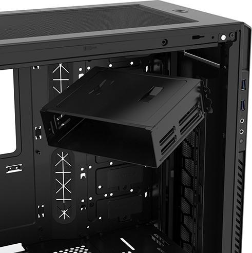 Produktbild Phanteks Enthoo Pro M Tempered Glass (ATX, mATX, Mini-ITX, E-ATX)