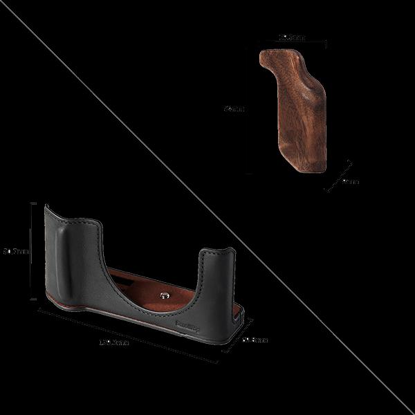 Image du produit SmallRig Ledertaschen-Kit für FUJIFILM GFX100RF Schwarz (Sac à bandoulière pour appareil photo)