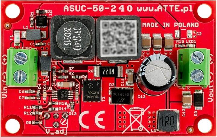 Actual product image Atte DC/DC CONVERTER ASUC-100-AD0-OF