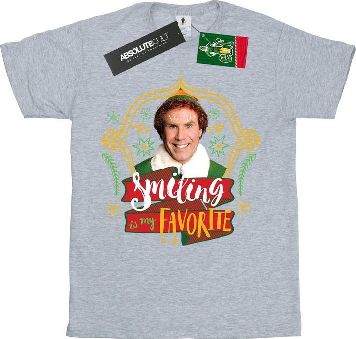 Actual product image Elf Boys Buddy Smiling T-Shirt (116)