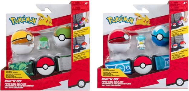 Pokémon Pokemon - POKEMON CLIP N GO BELT SET ASS. (95283-16)