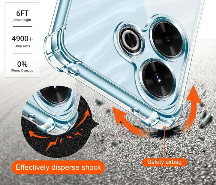 Image du produit Screenguard Crystal Soft Airbag Bumper (Xiaomi Redmi 13)