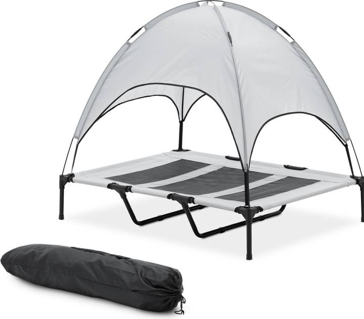 Actual product image Wiesenfield Cat and dog couch with roof - 122.5 x 91.5 x 109 cm - grey (Cat, Dog)