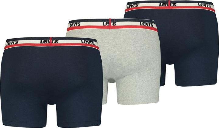 Image du produit Levis Boxer Short Casual Stretch MEN SPRTSWR LOGO BOXER BRIEF 3P (XXL, Lot de 3)