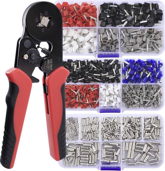 Quadrios 23T036 Assortimento di puntalini per fili parzialmente isolati 1 set