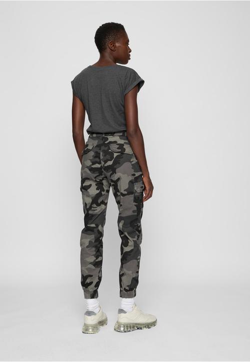 Image du produit Urban Classics Pantalon cargo camo à taille haute pour femmes (30)