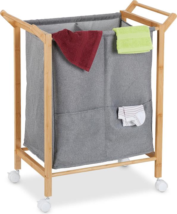 Relaxdays Wäschekorb (80 l)