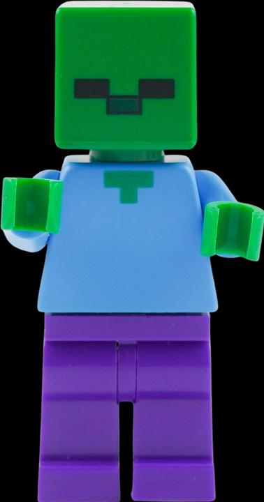 Produktbild LEGO Minecraft Minifiguren-Set Steve & Alex vs. Zombie - NEU! 3 Figuren