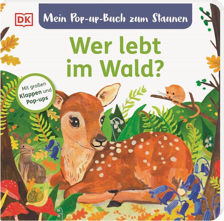 Image du produit Mon livre pop-up pour s'émerveiller. Qui vit dans la forêt? (Allemand)