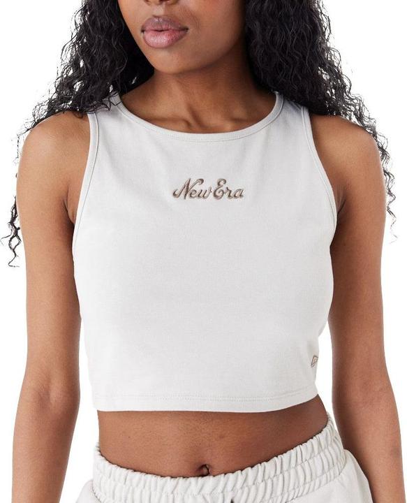 Immagine prodotto New Era Canotta cropped da donna beige pietra (L)