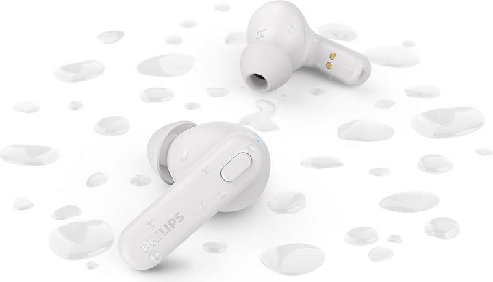 Actual product image Philips TAT1108WT headphones/headset Wireless In-ear Calls/Music Bluetooth White (5 h, Wireless)