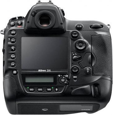 Image du produit Nikon D4, 16.2 mégapixels, Fullframe DSLR, FullHD, Body (Plein format)