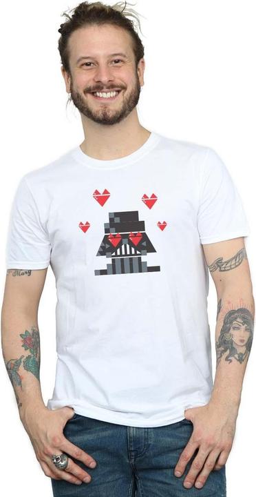 Image du produit Star Wars - T-shirt VALENTINES VADER IN LOVE - Homme (XL)
