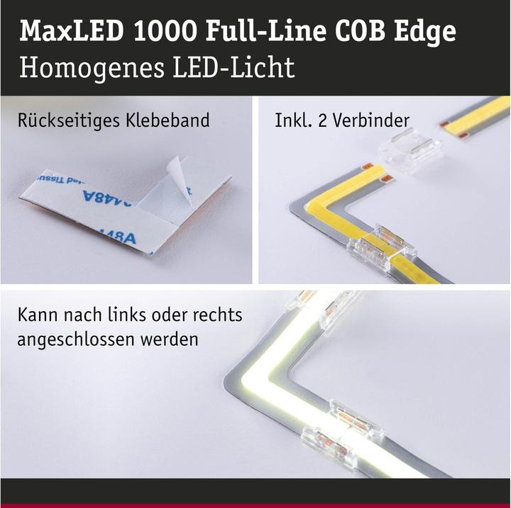Produktbild Paulmann MaxLED 1000 Full-Line COB Stripe Ecke